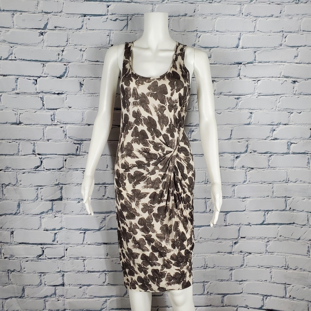 Thakoon Floral Print Gathered Tank Dress